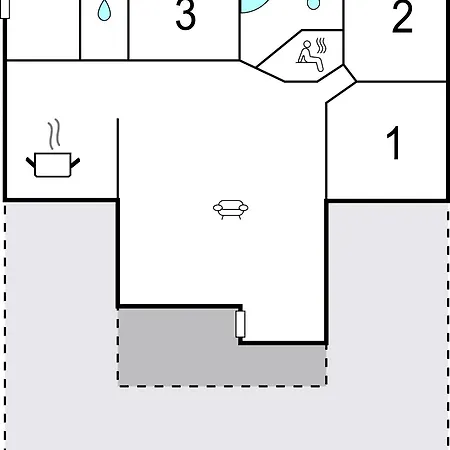 Ferienhaus 3 Bedroom Lovely In Vaeggerlose Bøtø By